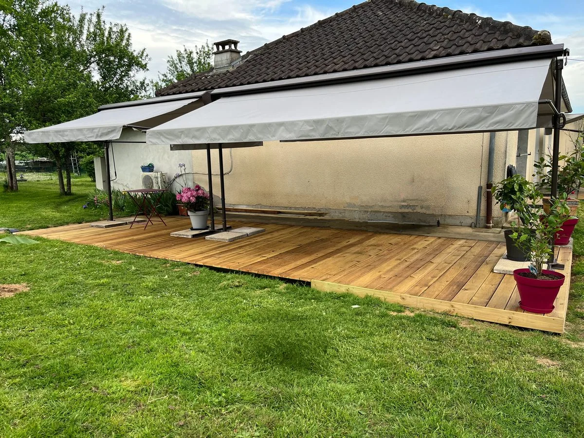 Terrasse bois sur-mesure